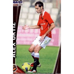 Alex Ortiz Gimnàstic 1074 Las Fichas de la Liga 2012 Platinum Official Quiz Game Collection