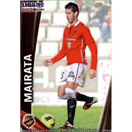 Mairata Gimnàstic 1075 Las Fichas de la Liga 2012 Platinum Official Quiz Game Collection