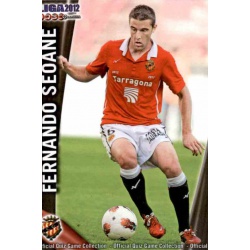 Fernando Seoane Gimnàstic 1081 Las Fichas de la Liga 2012 Platinum Official Quiz Game Collection