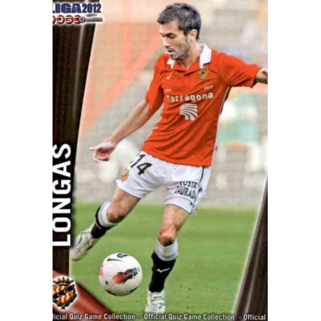 Longás Gimnàstic 1083 Las Fichas de la Liga 2012 Platinum Official Quiz Game Collection