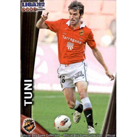 Tuni Gimnàstic 1084 Las Fichas de la Liga 2012 Platinum Official Quiz Game Collection