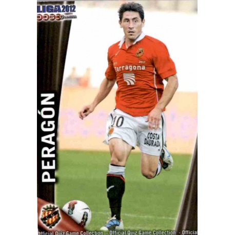 Peragón Gimnàstic 1085 Las Fichas de la Liga 2012 Platinum Official Quiz Game Collection