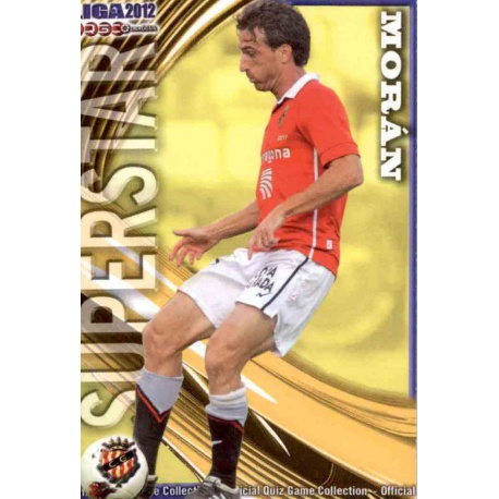 Morán Superstar Gimnàstic 1088 Las Fichas de la Liga 2012 Platinum Official Quiz Game Collection
