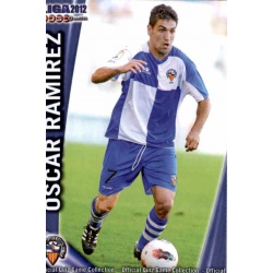 Óscar Ramírez Sabadell 1097 Las Fichas de la Liga 2012 Platinum Official Quiz Game Collection