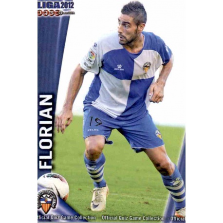 Florian Sabadell 1104 Las Fichas de la Liga 2012 Platinum Official Quiz Game Collection