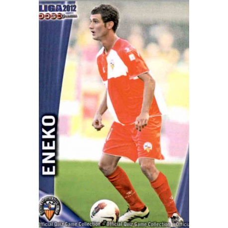 Eneko Sabadell 1105 Las Fichas de la Liga 2012 Platinum Official Quiz Game Collection