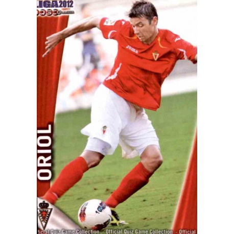 Oriol Real Murcia 1117 Las Fichas de la Liga 2012 Platinum Official Quiz Game Collection