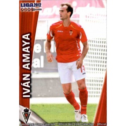Iván Amaya Real Murcia 1118 Las Fichas de la Liga 2012 Platinum Official Quiz Game Collection