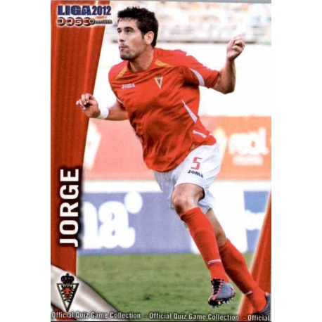 Jorge Real Murcia 1119 Las Fichas de la Liga 2012 Platinum Official Quiz Game Collection