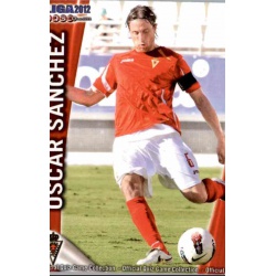 Óscar Sánchez Real Murcia 1120 Las Fichas de la Liga 2012 Platinum Official Quiz Game Collection