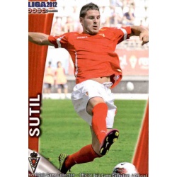 Sutil Real Murcia 1127 Las Fichas de la Liga 2012 Platinum Official Quiz Game Collection