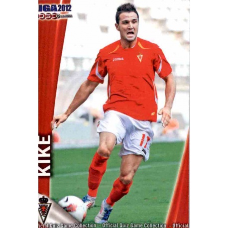 Kike Real Murcia 1128 Las Fichas de la Liga 2012 Platinum Official Quiz Game Collection