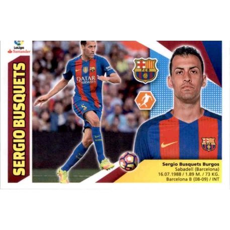 Sergio Busquets Barcelona 8 Ediciones Este 2017-18