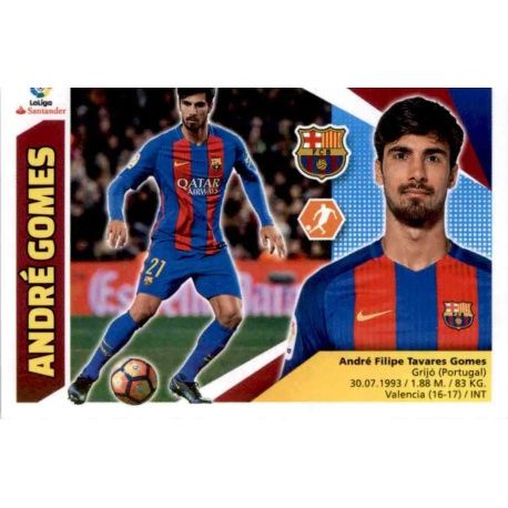 André Gomes Barcelona 9 Ediciones Este 2017-18