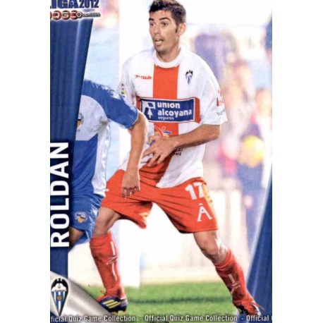 Roldán Alcoyano 1140 Las Fichas de la Liga 2012 Platinum Official Quiz Game Collection