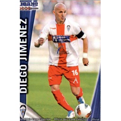 Diego Jiménez Alcoyano 1142 Las Fichas de la Liga 2012 Platinum Official Quiz Game Collection