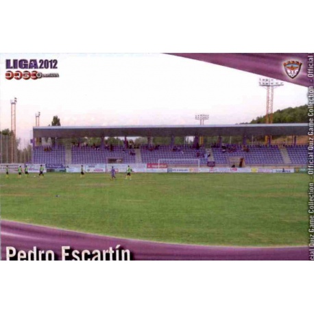 Estadio Pedro Escartin Guadalajara 1154 Las Fichas de la Liga 2012 Platinum Official Quiz Game Collection