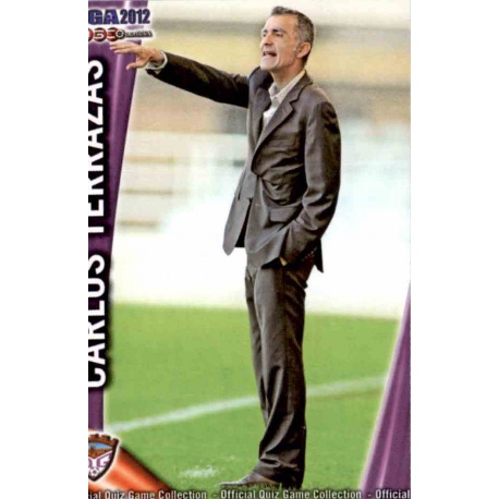 Carlos Terrazas Guadalajara 1155 Las Fichas de la Liga 2012 Platinum Official Quiz Game Collection