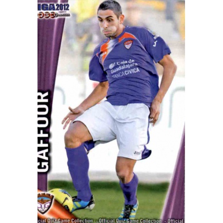 Gaffoor Guadalajara 1161 Las Fichas de la Liga 2012 Platinum Official Quiz Game Collection