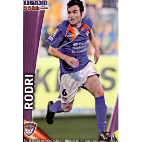 Rodri Guadalajara 1163 Las Fichas de la Liga 2012 Platinum Official Quiz Game Collection