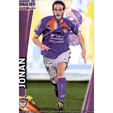 Jonan Guadalajara 1166 Las Fichas de la Liga 2012 Platinum Official Quiz Game Collection