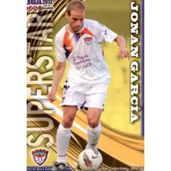 Jonan García Superstar Guadalajara 1173 Las Fichas de la Liga 2012 Platinum Official Quiz Game Collection