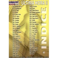 Índice UH II 1174 Las Fichas de la Liga 2012 Platinum Official Quiz Game Collection
