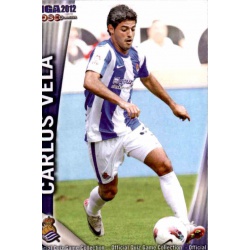 Carlos Vela Real Sociedad 1176 Las Fichas de la Liga 2012 Platinum Official Quiz Game Collection