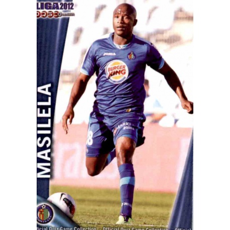 Masisela Getafe 1180 Las Fichas de la Liga 2012 Platinum Official Quiz Game Collection