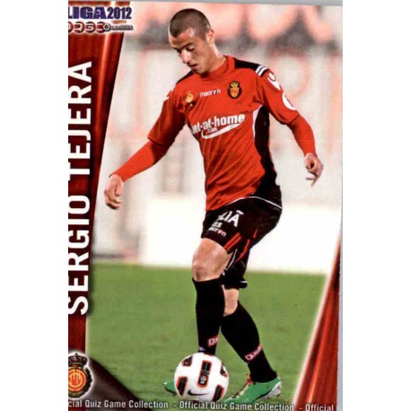 Sergio Tejera Mallorca 1183 Las Fichas de la Liga 2012 Platinum Official Quiz Game Collection