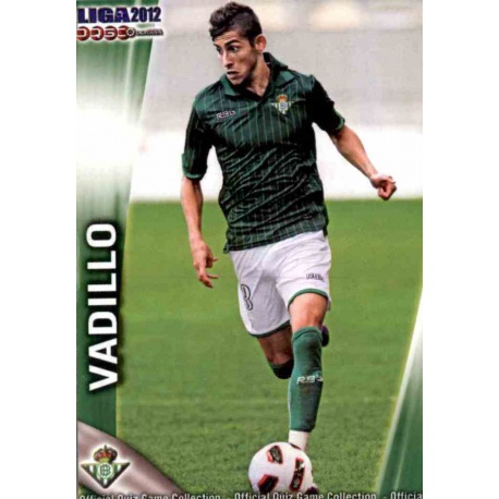 Vadillo Betis 1186 Las Fichas de la Liga 2012 Platinum Official Quiz Game Collection