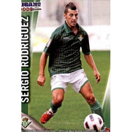 Sergio Rodríguez Betis 1187 Las Fichas de la Liga 2012 Platinum Official Quiz Game Collection