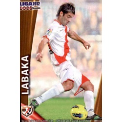 Labaka Rayo Vallecano 1191 Las Fichas de la Liga 2012 Platinum Official Quiz Game Collection