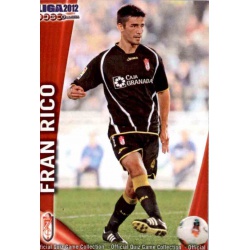 Fran Rico Granada 1194 Las Fichas de la Liga 2012 Platinum Official Quiz Game Collection