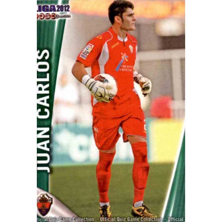 Juan Carlos Elche 1212 Las Fichas de la Liga 2012 Platinum Official Quiz Game Collection