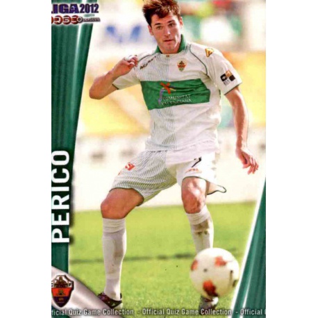 Perico Elche 1215 Las Fichas de la Liga 2012 Platinum Official Quiz Game Collection