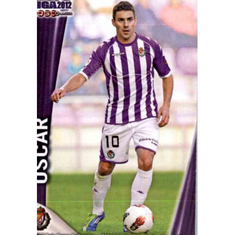 Óscar Valladolid 1218 Las Fichas de la Liga 2012 Platinum Official Quiz Game Collection