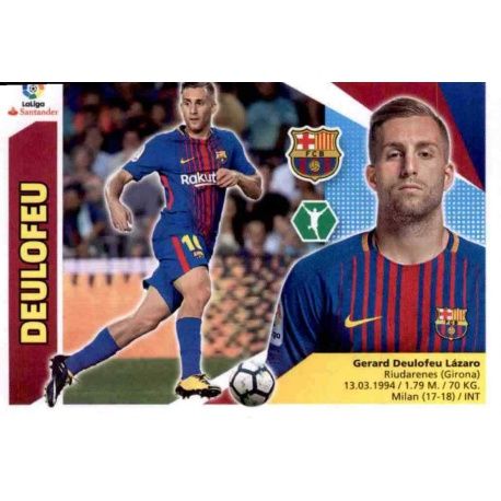 Deulofeu Barcelona Coloca Ediciones Este 2017-18