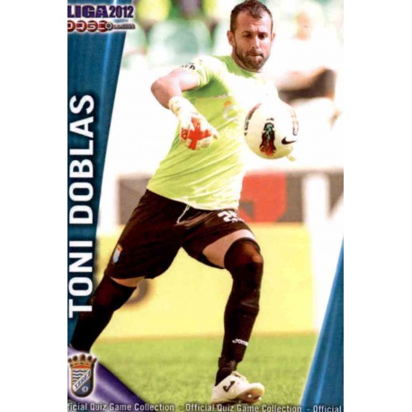 Toni Doblas Xerez 1222 Las Fichas de la Liga 2012 Platinum Official Quiz Game Collection