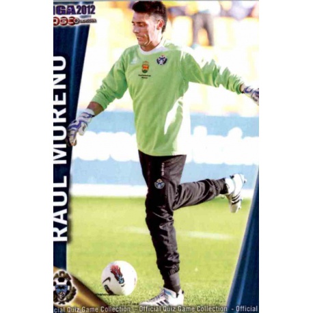 Raúl Moreno Alcorcón 1226 Las Fichas de la Liga 2012 Platinum Official Quiz Game Collection