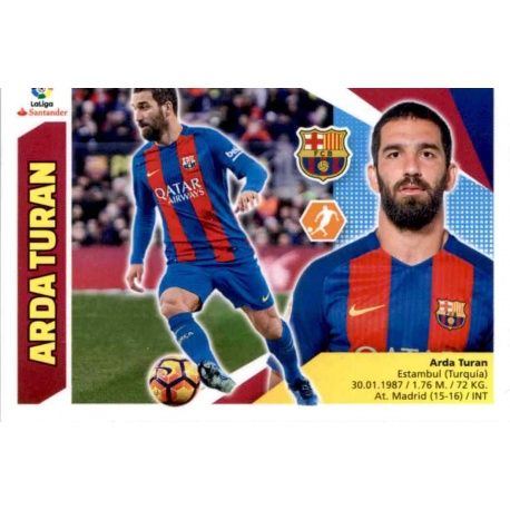 Arda Turan Barcelona Coloca Ediciones Este 2017-18