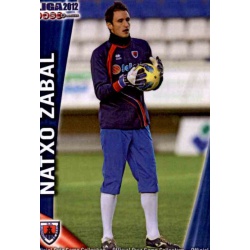 Natxo Zabal Numancia 1231 Las Fichas de la Liga 2012 Platinum Official Quiz Game Collection