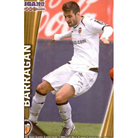 Barragán Valencia 1241 Las Fichas de la Liga 2012 Platinum Official Quiz Game Collection