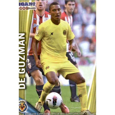 De Guzmán Villarreal 1244 Las Fichas de la Liga 2012 Platinum Official Quiz Game Collection