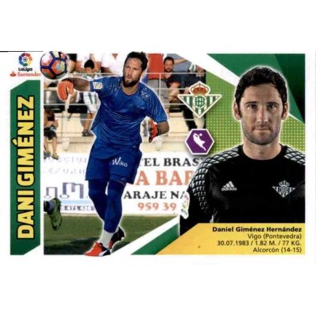 Dani Giménez Betis 2 Ediciones Este 2017-18