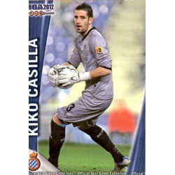 Kiko Casilla Espanyol 1253 Las Fichas de la Liga 2012 Platinum Official Quiz Game Collection