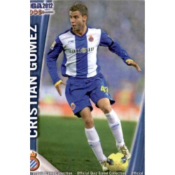 Cristian Gómez Espanyol 1254 Las Fichas de la Liga 2012 Platinum Official Quiz Game Collection