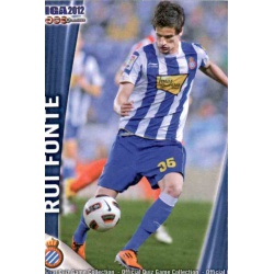 Rui Fonte Espanyol 1255 Las Fichas de la Liga 2012 Platinum Official Quiz Game Collection