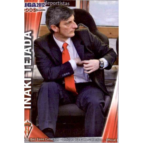 Iñaki Tejada Sporting 1263 Las Fichas de la Liga 2012 Platinum Official Quiz Game Collection