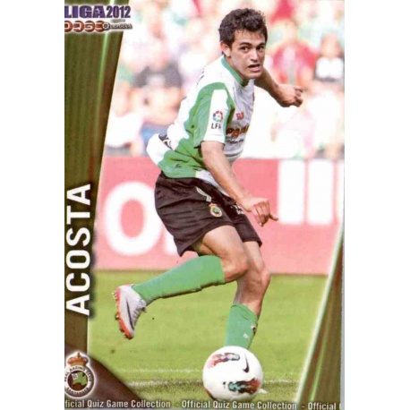 Acosta Rácing 1265 Las Fichas de la Liga 2012 Platinum Official Quiz Game Collection